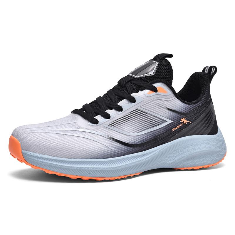 

Men s light sneakers four seasons new outdoor breathable casual running shoes fashion plus size thick-sole soft-sole sports shoe 39