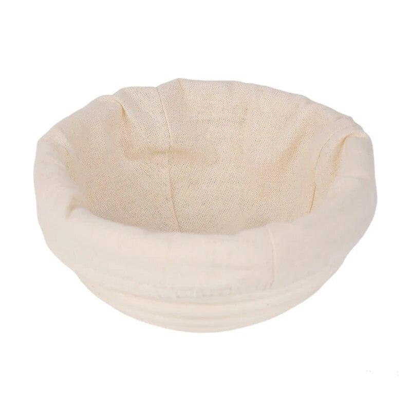 

1 шт. Корзина для расстойки хлеба из ротанга, натуральная овальная корзина для брожения теста из ротанга, закваска для хлеба Banneton