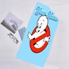 1pc Casper Beach Towel with Custom Name, Beach and Seaside Swimming Pool Equipment, Fashion Pattern, Rectangular, Travel Essential