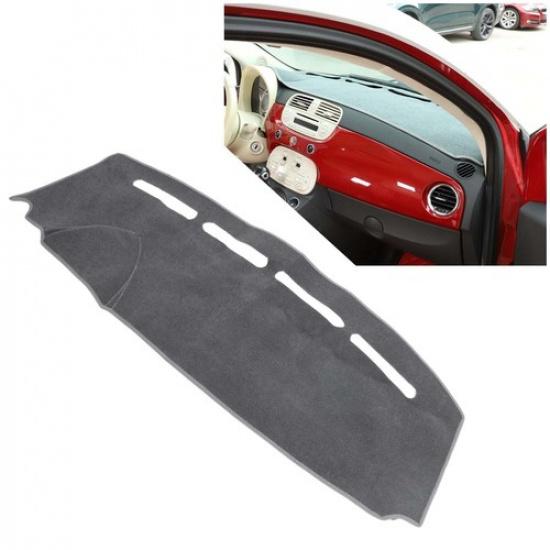 Sun Protector Dashboard Mat Dash Cover Pad For Fiat 500 Abarth 595 695 2008-23
