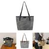 Trendy Urban Minimalist Large Shoulder Tote Bag For Women With Fashionable Touch