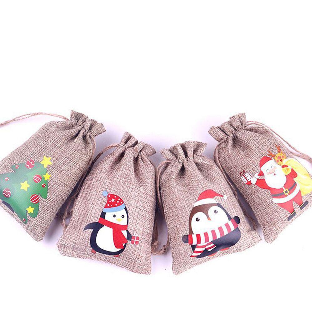 Pouch Gift Bags Party Wedding Christmas Decorations Christmas Ornament Storage Bags Candy Bags