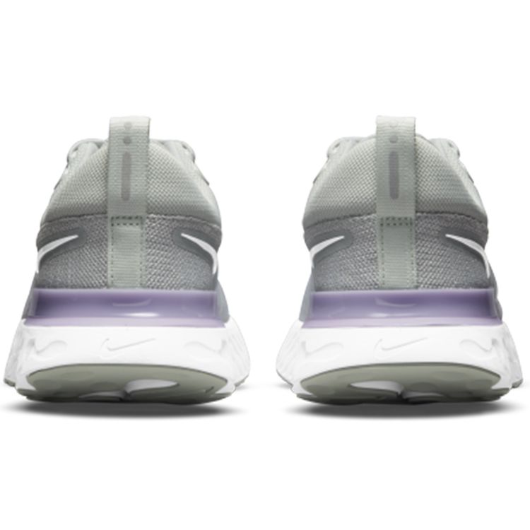 Nike React Infinity Run Flyknit 2 Light Silver Lilac Women Sneakers Grey Infinite-Lilac Barely-Green CT2423-005