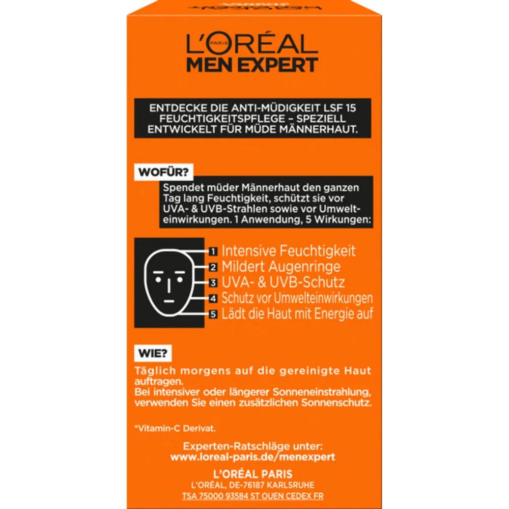 LOREAL Men Expert Hydro Energy Crema 24h LSF15 50ml