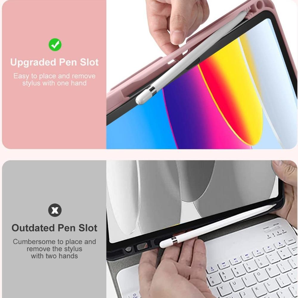 Keyboard case for iPad 11 A16-inch, with backlit keyboard and mouse.