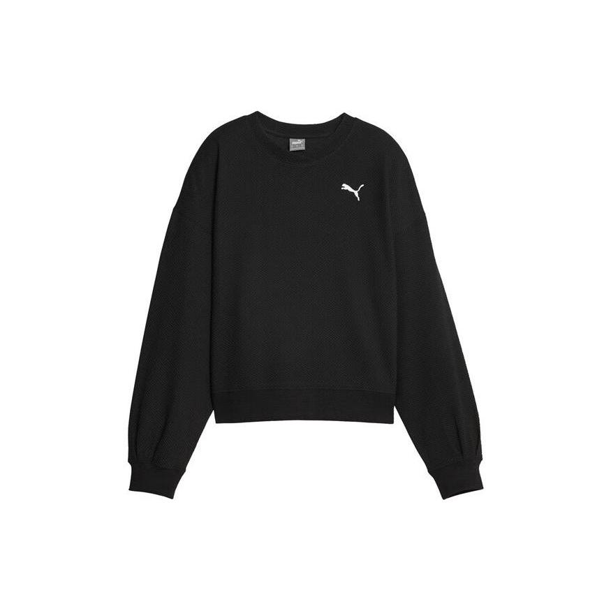 New PUMA Sweatshirts Women's Black 679598-01