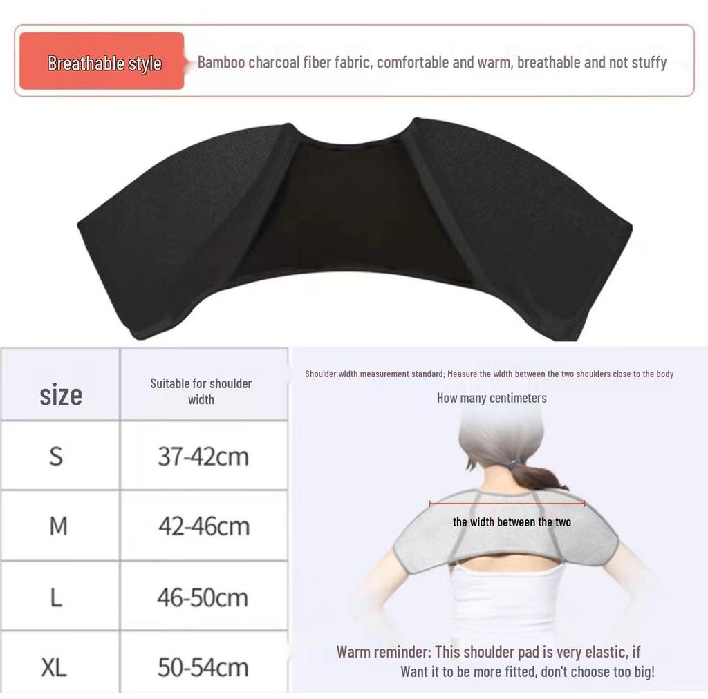 Self-Heating Shoulder & Neck Cape: Warm, Thickened Pure Cotton, Hot Compress for Winter Cold Protection - Unisex