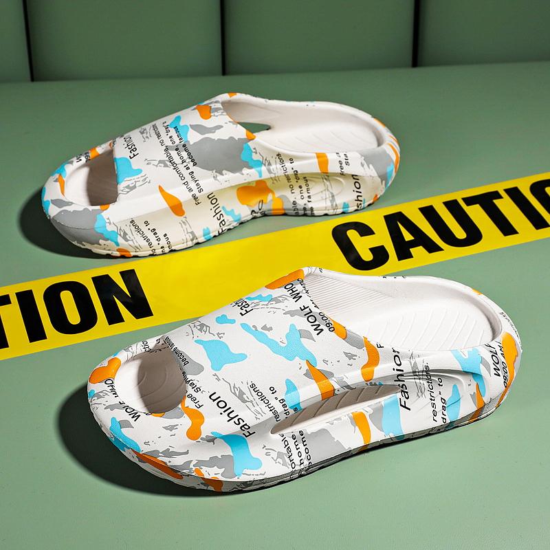 Summer Men Slippers Leisure Summer Shoes Male Beach Shoes Comfy Men's Shoes  Outdoor Mens Slippers Fashion Flip Flops Slippers