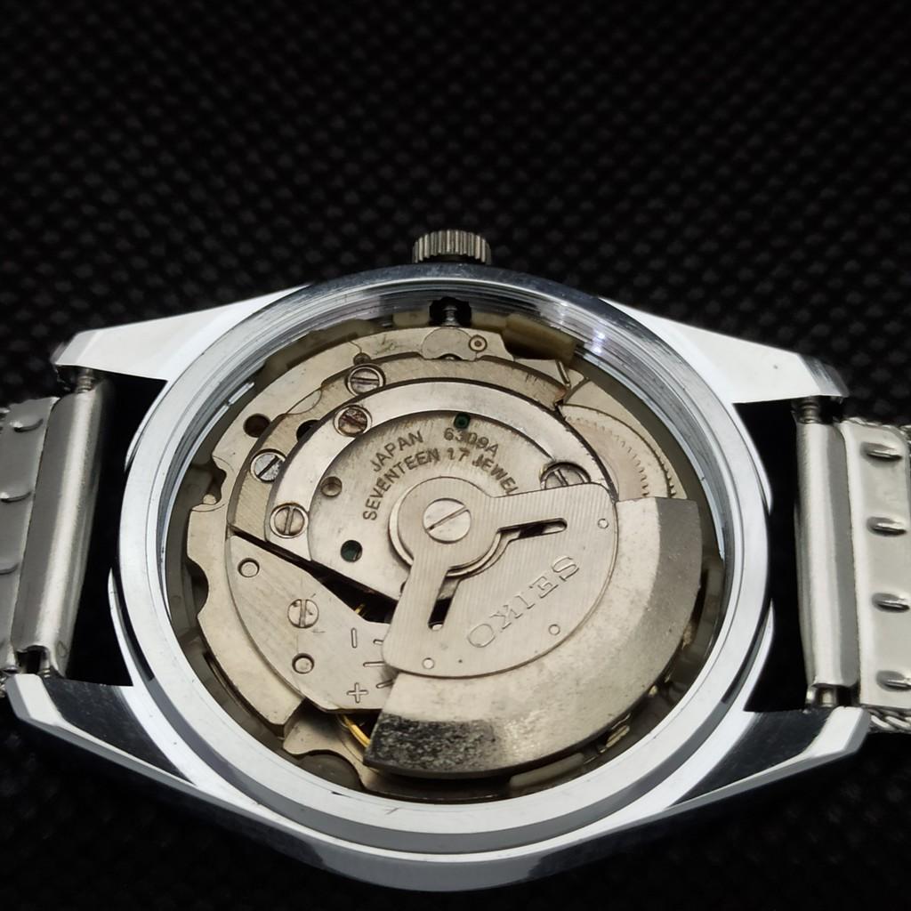 REFURBISHED VINTAGE SEIKO 5 AUTOMATIC JAPAN MENS D/D WHITE WATCH 528-a277005-7 Seikoa277005