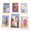 New White Cat Tarot Cards A 78 Oracle Board Games English Cute Cat Tarot Deck Playing Games Party Family Games