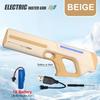 Pistole ad Acqua Elettriche per Adulti Potenti Siringa Automatica Serbatoio Acqua Blaster Giocattolo Gioco Estivo in Piscina Gioco all'Aperto Regalo