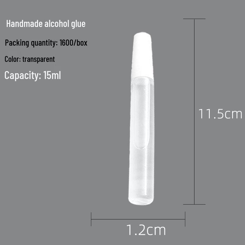 Kids' DIY Transparent Alcohol Glue - 30ml for Crafts: Ideal for Non-woven Fabric, Kindergarten Projects, Hemp Rope & Handmade Creations