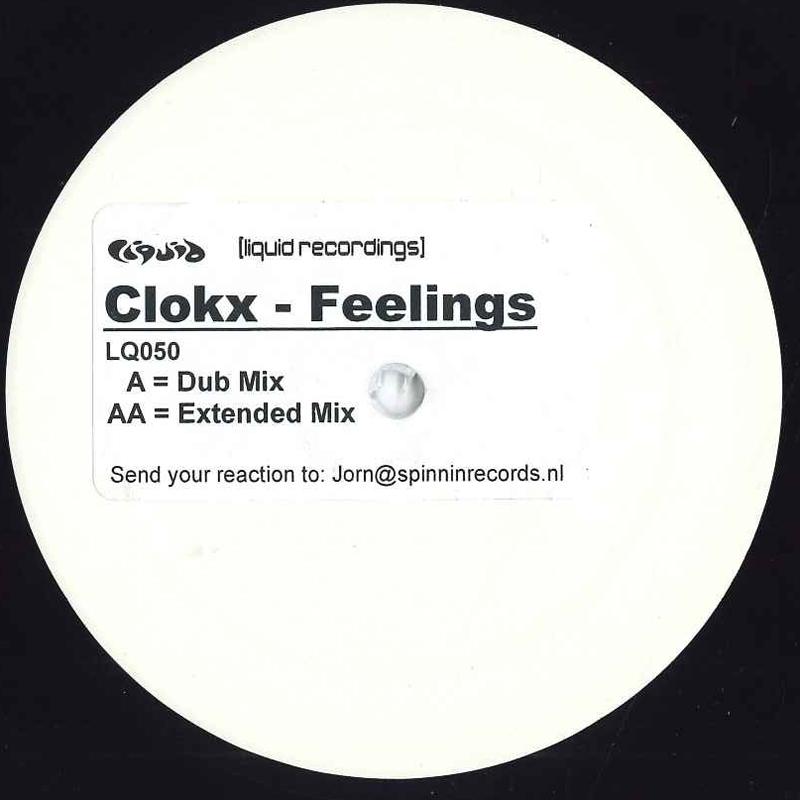 

12inch Record CLOKX - Feelings LQ050 LIQUID Dance & Electronica Used
