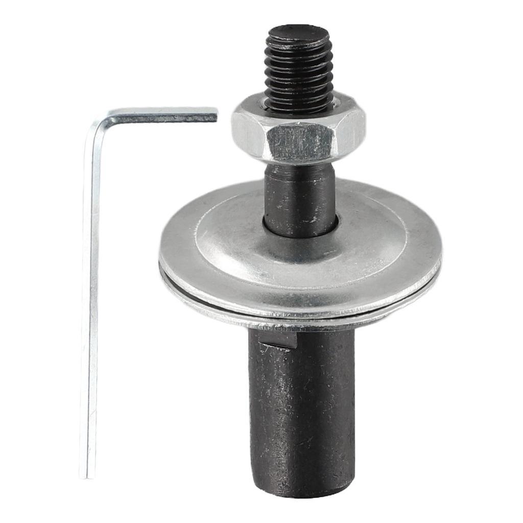 1 Set Spindeladapter Links/ Rechts Ersatz für Schleif- Polierwellenmotor Tischschleifer Elektrowerkzeugteile