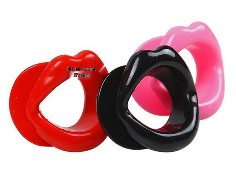 SM Female Slave Training Toy: Forced Mouth Gag for Couples, Flirting & Restraint