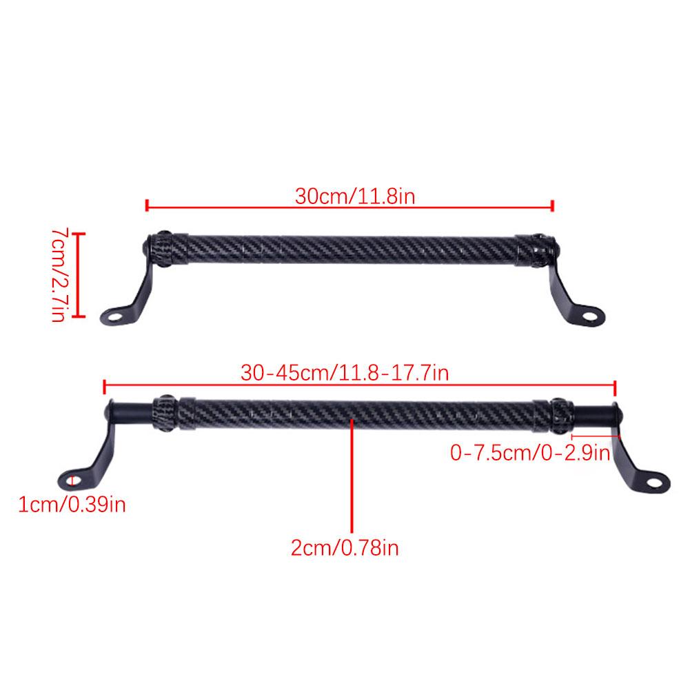 Carbon Fiber Cross-Bar For Motorcycle,Adjustables Handlebar Balance Levers,Multipurpose Handlebar Extension Bracket For Outdoor
