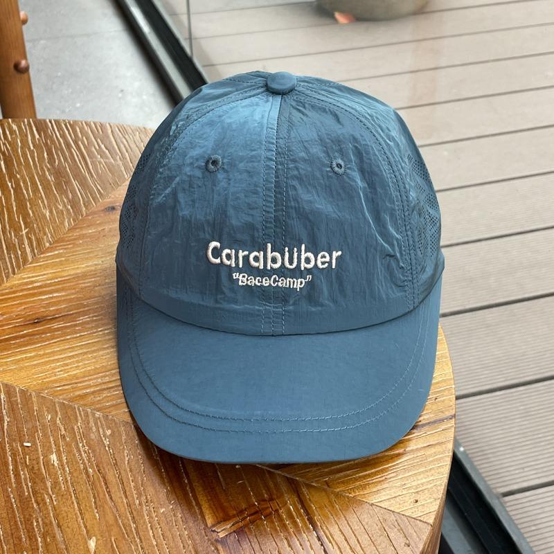 Fashion Wide Brim Baseball Cap Letter Embroidery Mesh Breathable Waterproof for Men Women Outdoor Sports Running Jogging Travel
