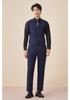 Men's Autumn/Winter Double-Breasted Suit Set - Professional Business Attire for Hotel Managers
