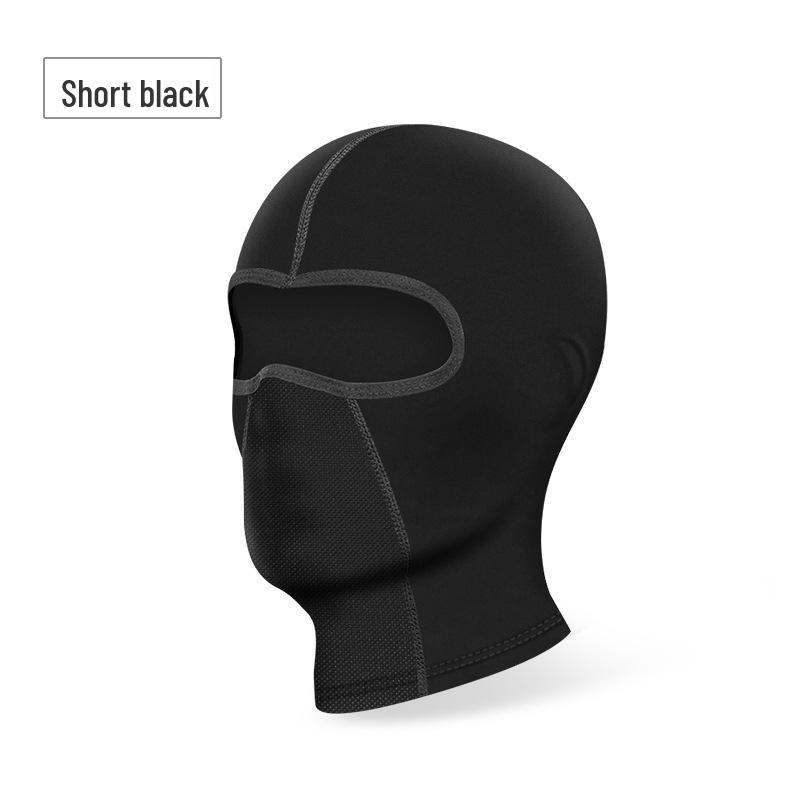 Ice Silk Cycling Headgear: Sun Protection, Moisture-Wicking, Sweat-Absorbent Motorcycle Helmet Liner.