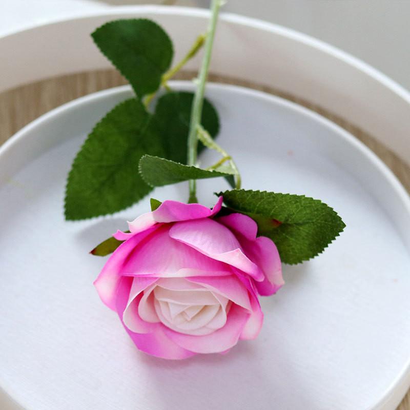Silk Rose Artificial Flower For Wedding Party Home Decor Wall Arrangement Gift
