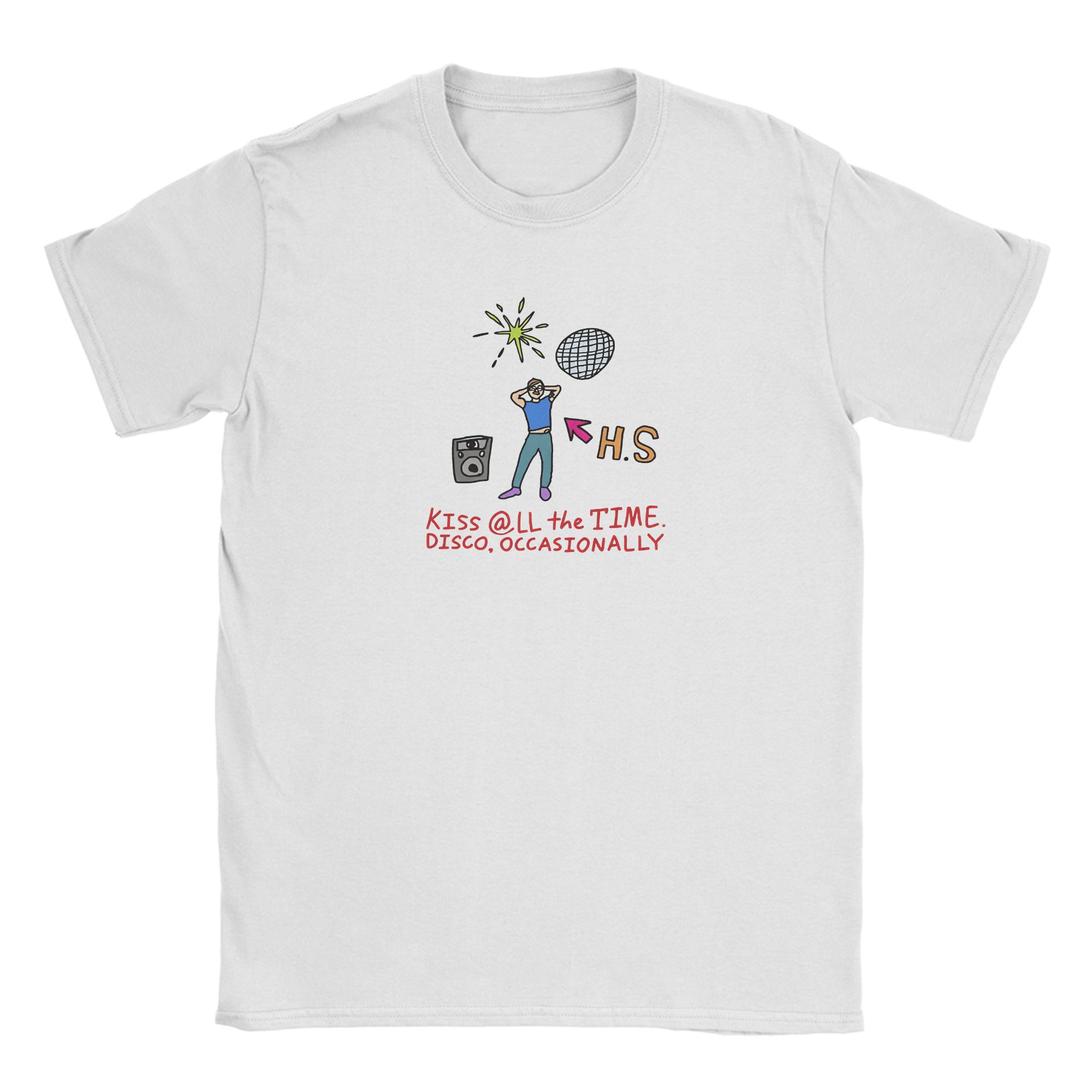 

Unisexs HHarry SStyles Kiss all the time T Shirts 100 Cotton Clothing Novelty Short Sleeve Crewneck Tee Shirt Gift TShirts 4XL