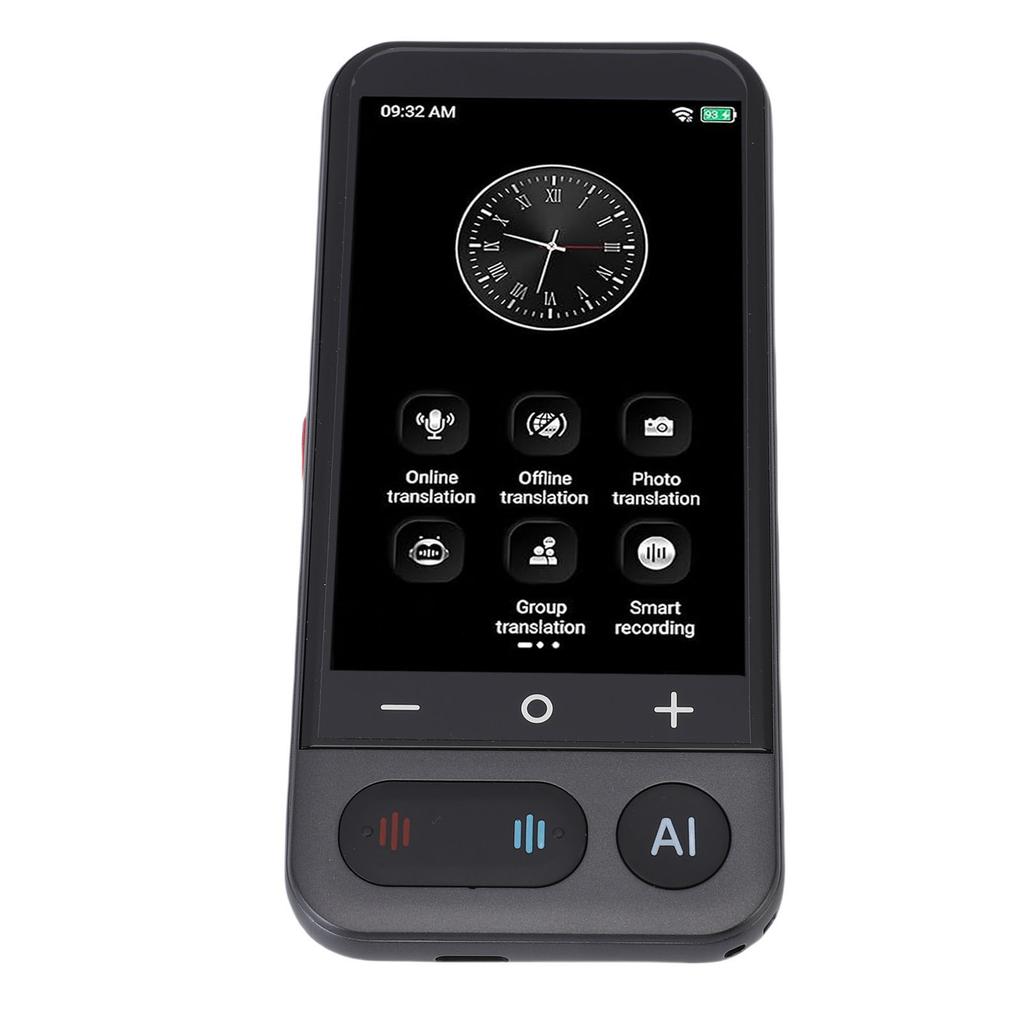 Language Translator Device 139 Online 20 Offline Languages Portable WiFi Record Photo AI Translator