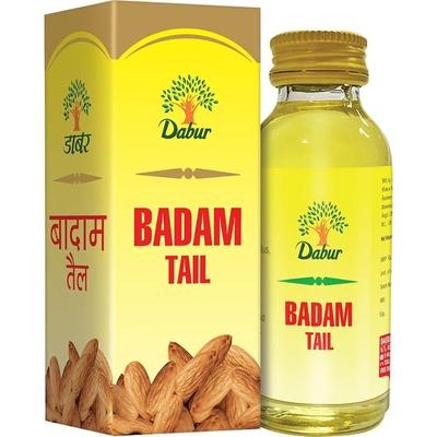 Badam Tail - 50ml | Sweet Almond Oil | Rich In Vitamin-E | For Healthy Hair & Skin | Sharpens Brain | Improves Digestion