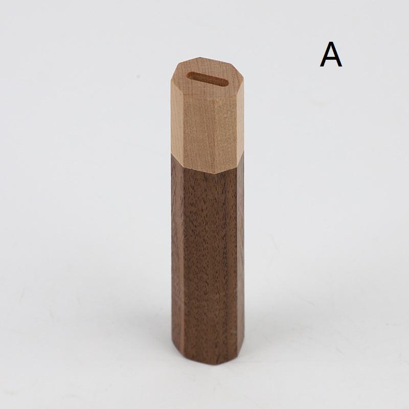 

Octagonal Knife Handle For DIY Semi-finished Handmade Damascus Steel Knife Material Kitchen Knife Handle