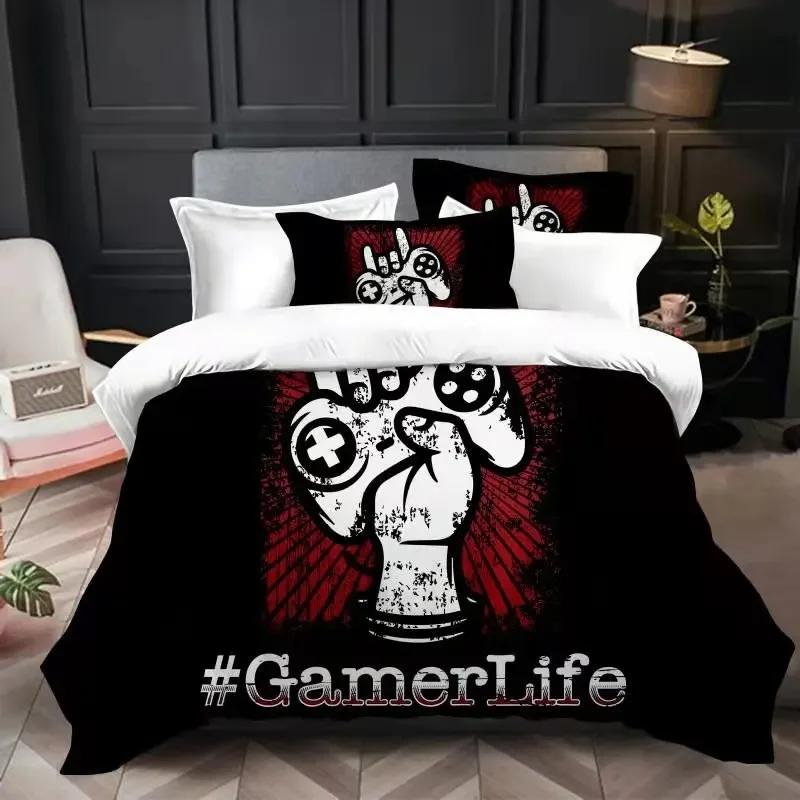 Comforter Gamer Bedding Sets For Boys Teen Gaming Video Games Comforter Playstation Designs Bed Set With