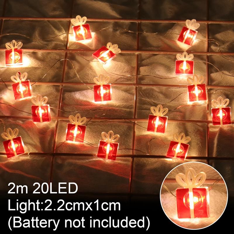 

LED Snowman Christmas Garland String Lights Merry Christmas Tree Decorations for Home Christmas Ornament Navidad Noel New Year