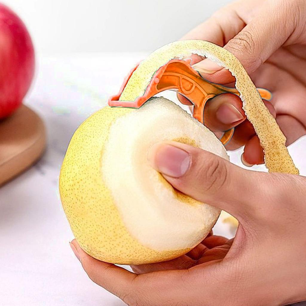 Fruit Peeler for   Pear Multifunction Portable Handheld Fruit Vegetable Peeler Fruit Peeling Tool for Home Kitchen
