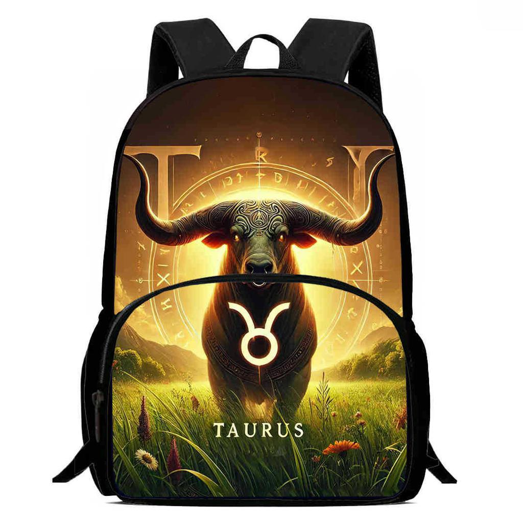 12 Sternbilder Schultasche High Definition Multifunktion Oxford Leichter Rucksack Haare