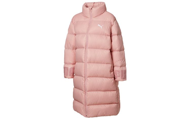 PUMA Down Jackets Women s Wedding Pink Stand Collar Moderate Other 581615-14 XL