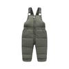 Warm Winter Baby Boys Overalls Down Pants Children Thick Pant Girls Boys Warm Trousers Kids Leggings Toddler Overalls Black Pink Green
