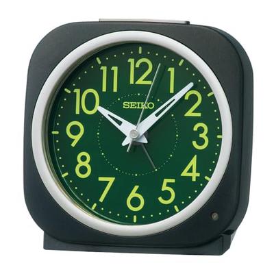 Alarm Clock Automatic Lighting Analog Light Concentrating Resin Dial Visible At Night Black Metallic 115 X 115 X 79mm KR519K