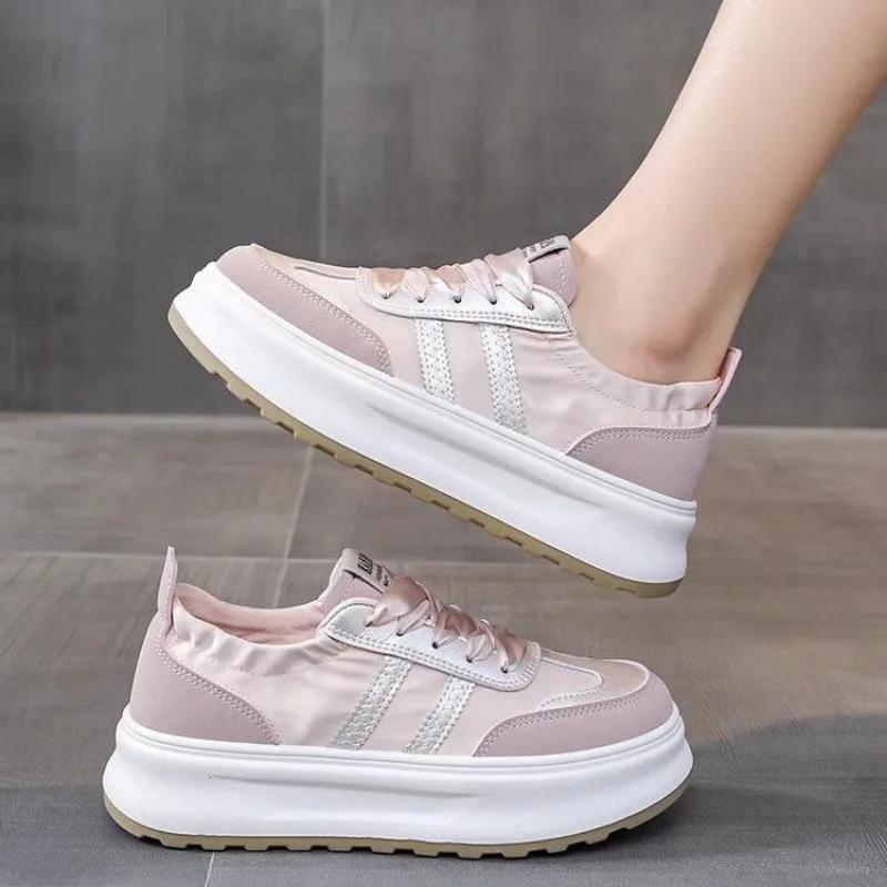 2025 New High on Platform Ladies Footwear Comfortable and Elegant Cheap Designer Luxury Korean Walking Women's Sports Shoes Sale