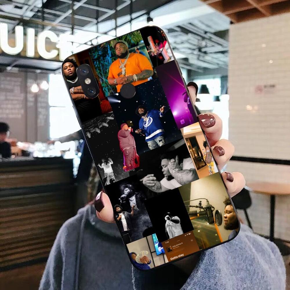 Rod Wave Rapper Cool Man Phone Case For Xiaomi Mi 5X 8 9 10 11 12 Lite Pro 10T PocoX3pro PocoM3 Note 10 Pro Lite