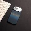 Fashion Carbon Fiber Pattern Relief Phone Case For IPhone 17 16 15 14 13 Pro Max Wireless Charge Alloy Lens Anti-Drop Back Cover
