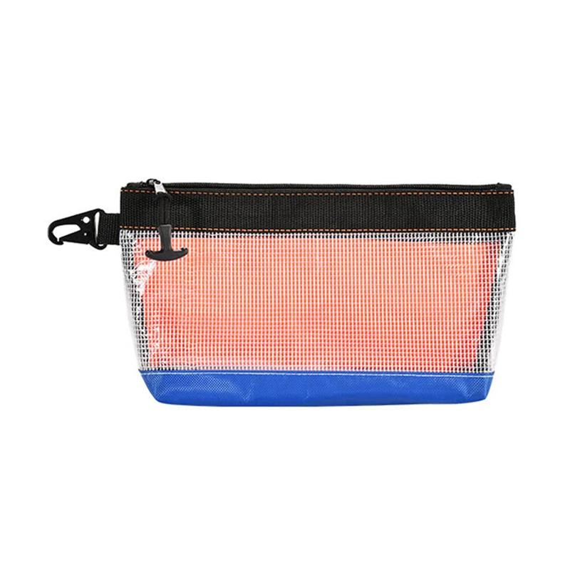 Waterproof Storage Bag Transparent PVC Tool Bag Anti-static Hardware Kit Portable Parts Bag Multifunctional Practical Work Bag