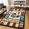 Hunter X Hunter Teppich Teppich für Wohnzimmer Schlafzimmer Zuhause Sofa Dekoration Kinder Spielen Rutschfeste Bodenmatte
