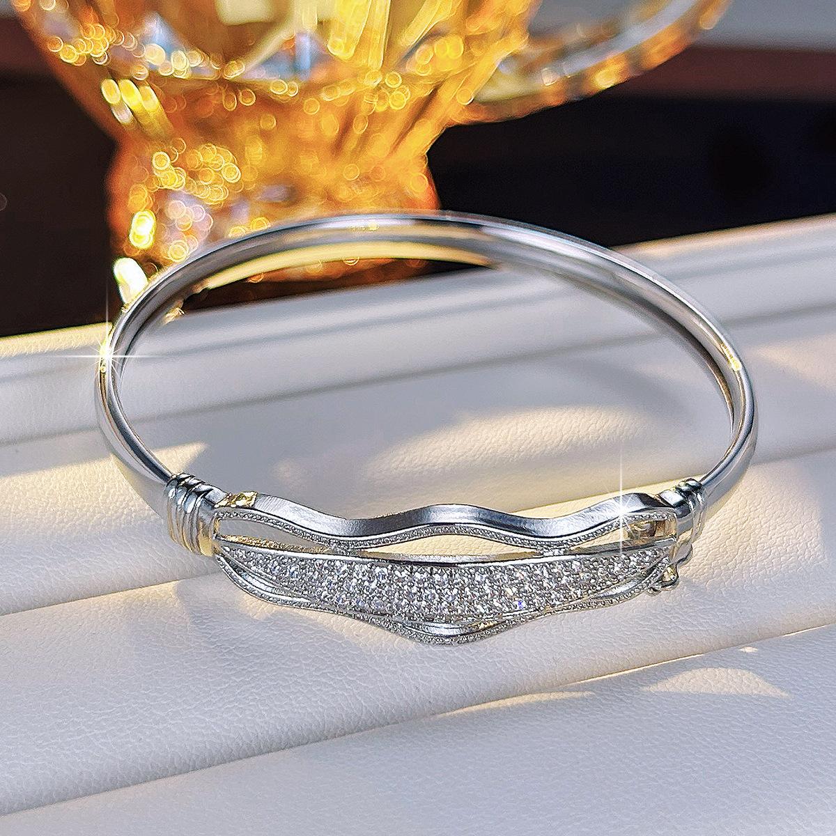 European and American Fashion, Bracelets, New Simple Geometric Bracelets for Women 18CM