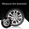 C200 E300 2026 Hot 4PCS/set 75mm Car Wheel Center Hub Caps Cover  Decoration Accessories for Mercedes Benz B/C/E/S Class A Class