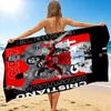 1Pc Cr7 Legacy Football Icon Beach Towel, Quick Dry, Multi-Use for Beach Pool Gym Yoga Home Travel, Christmas, Halloween, Xmas Gift M92968