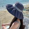 Women'S Velvet Wide-Brim Bucket Hat - Casual Outdoor Sun Hat With Uv Protection
