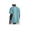 Under Armour Logo Print Crew Neck Short Sleeve T-Shirt Men Tops Blue 1376801-400