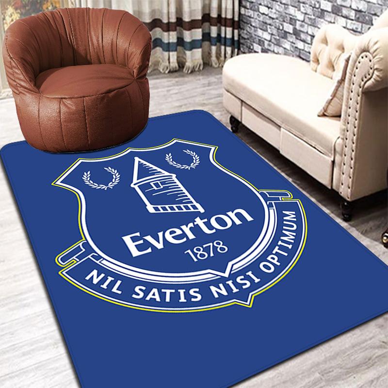 Everton Pattern Rug Floor Mat for Living Room or Bedroom Soft and Comfortable Carpet a Gift for Birthday and Holiday.