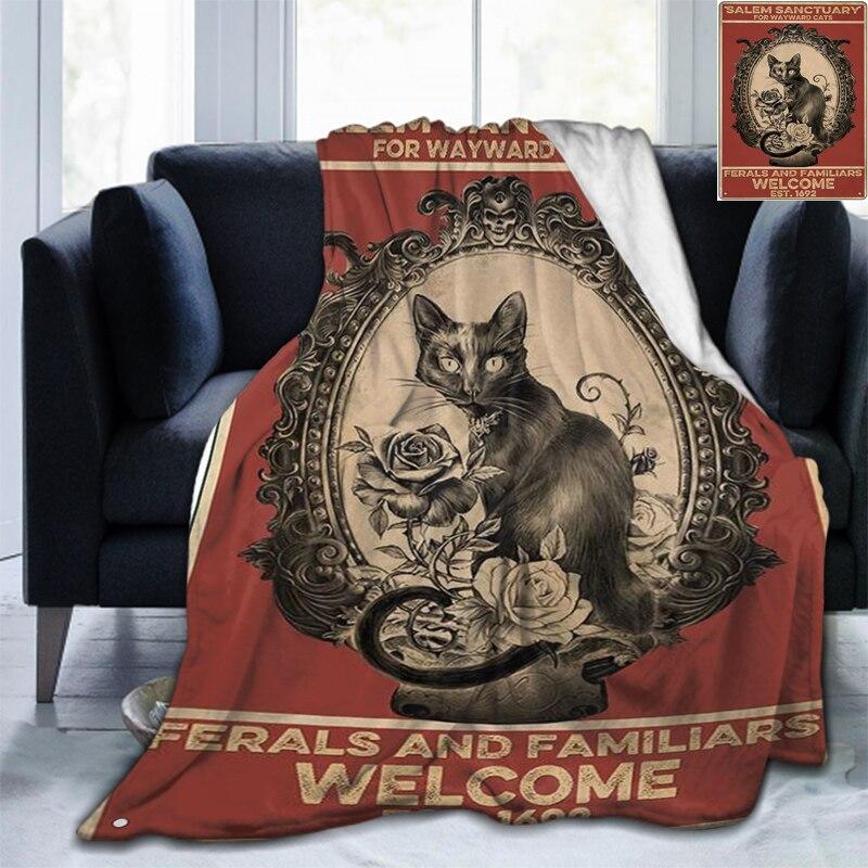 Weiche Überwurfdecke aus Flanell, für alle Jahreszeiten, leicht, für Wohnzimmer/Schlafzimmer, warme Decke