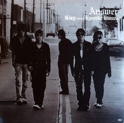 CD GLAY, KYOSUKE HIMURO - ANSWER (Limited Edition 50,000 Copi TOCT40029 Capitol Records 2006 Japan Rock Used