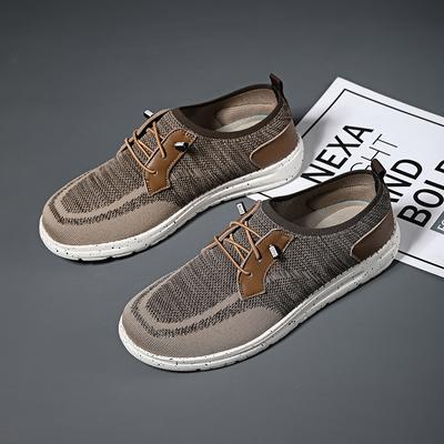 Fashion Shoes For Men Breathable Flat Walking Sneakers Male Summer Casual Sneakers Shoes For Man British Style 2024