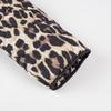 Winter Damen Festival Street Fashion Animal Print Revers Jacke